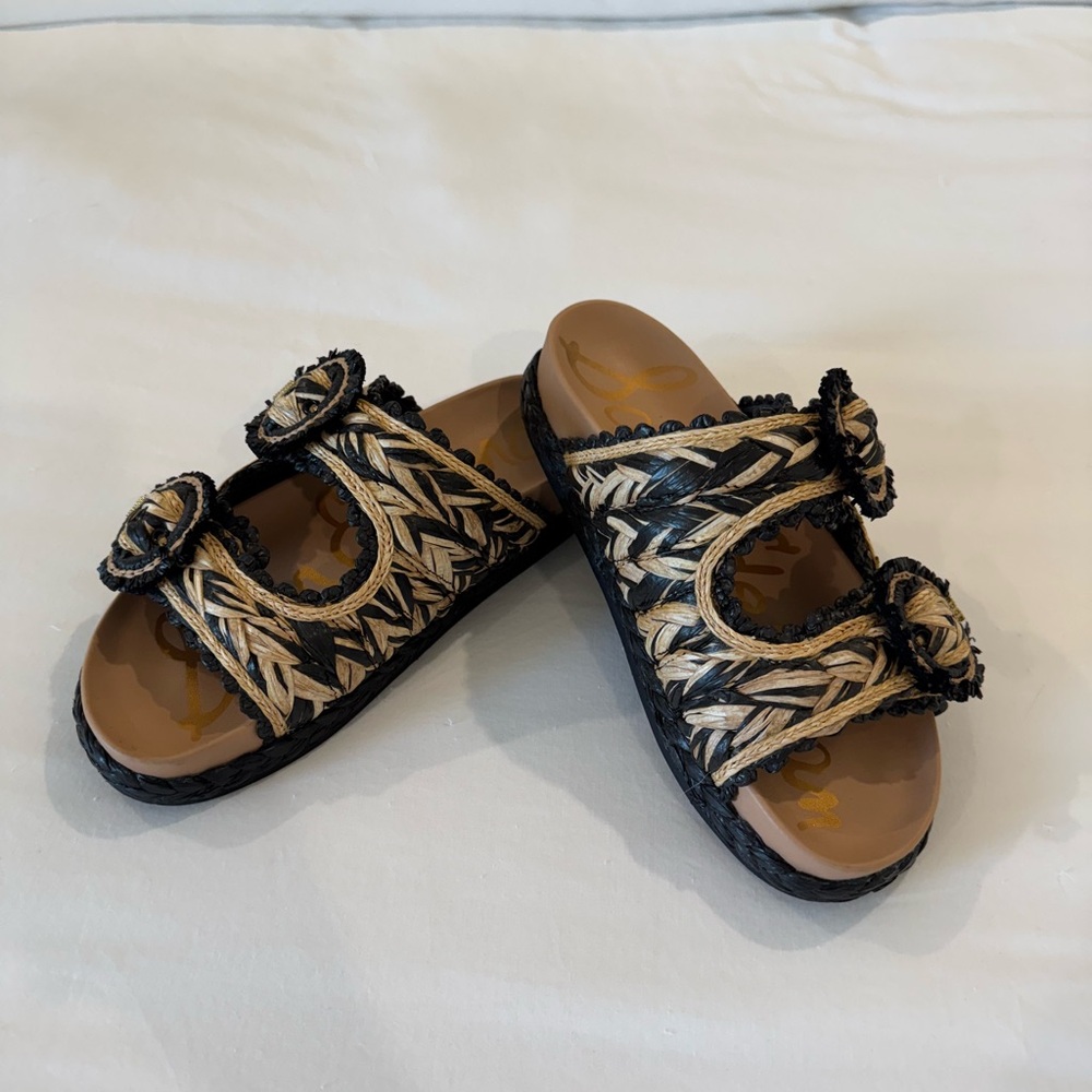 Sam Edelman Raffia Sandals